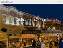 Tablet Screenshot of ameliaisland.com